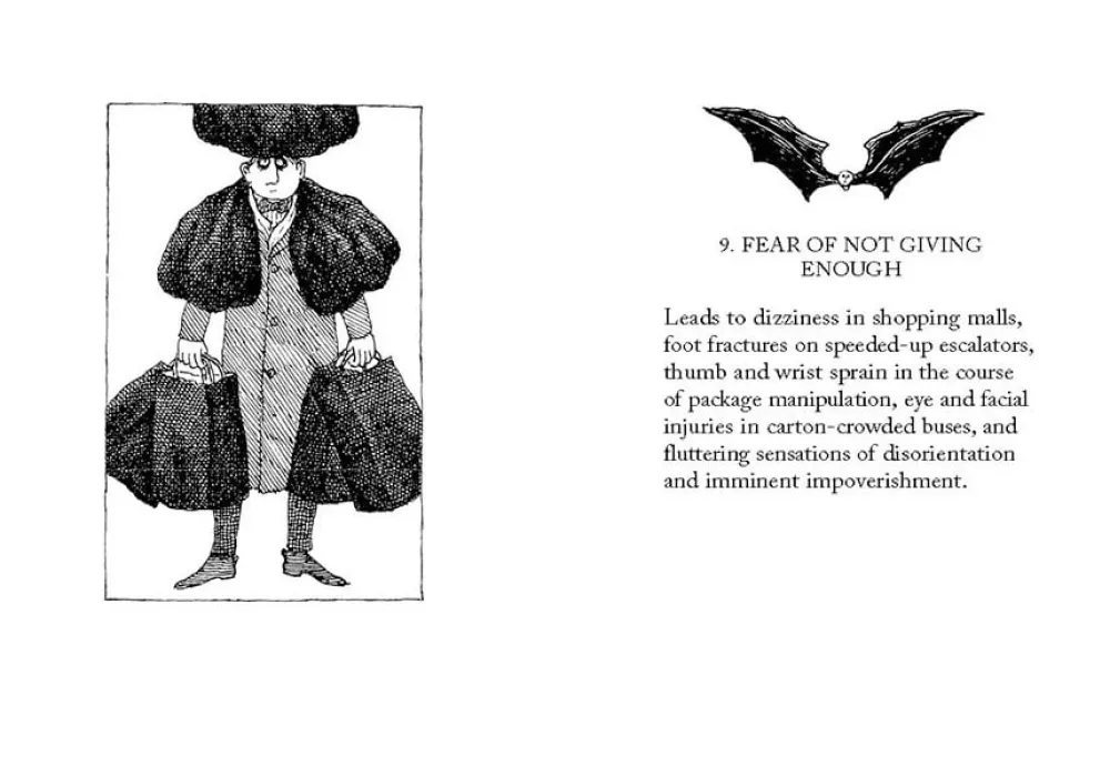 Pomegranate John Updike & Edward Gorey: The Twelve Terrors of Christmas- Books