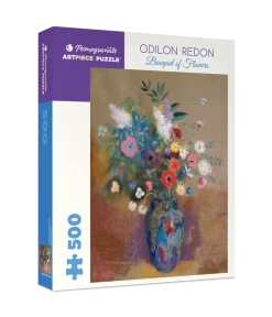 Pomegranate Odilon Redon: Bouquet of Flowers 500-Piece Puzzle- Games & Puzzles