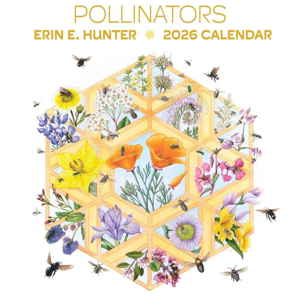 Pomegranate Pollinators 2026 Wall Calendar- Calendars