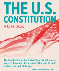 Pomegranate The U.S. Constitution Quiz Deck Knowledge Cards- Games & Puzzles