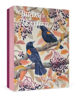Pomegranate Vasilisa Romanenko: Birds of a Feather Boxed Notecard Assortment- Boxed Cards
