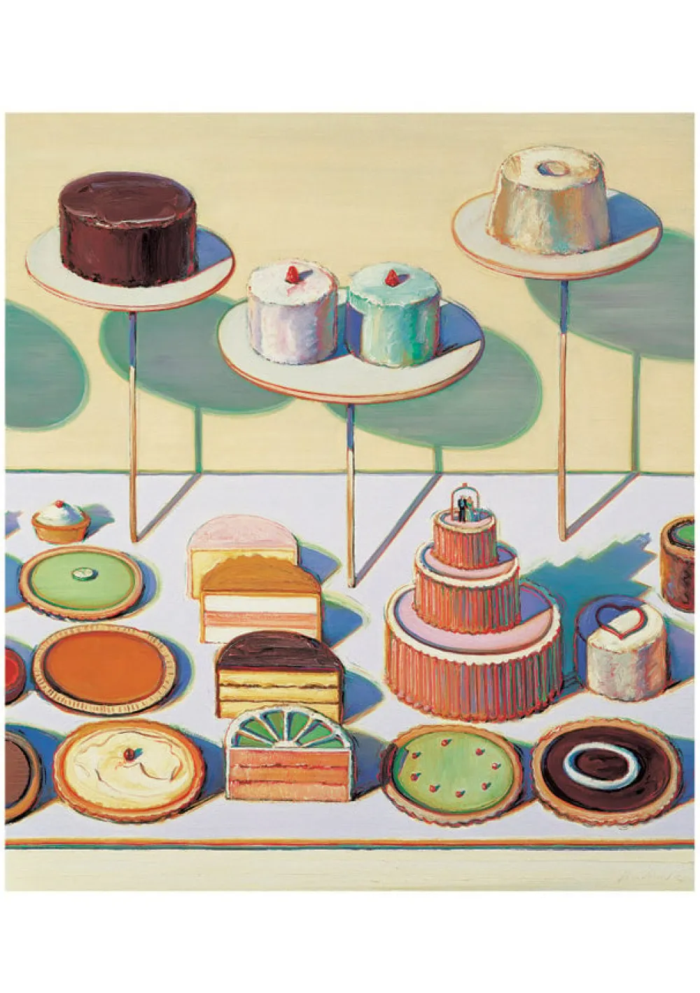 Pomegranate Wayne Thiebaud: Confections Boxed Notecard Assortment- Boxed Cards