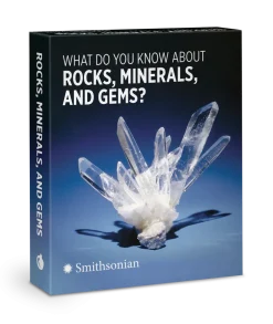 Pomegranate What Do You Know about Rocks, Minerals, & Gems? Knowledge Cards- Games & Puzzles