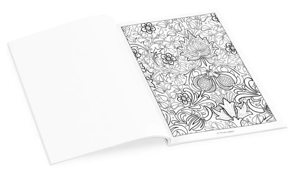 Pomegranate William Morris Coloring Book- Coloring Books & Crafts|Activity Books