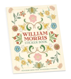 Pomegranate William Morris Sticker Book- Activity Books|Coloring Books & Crafts