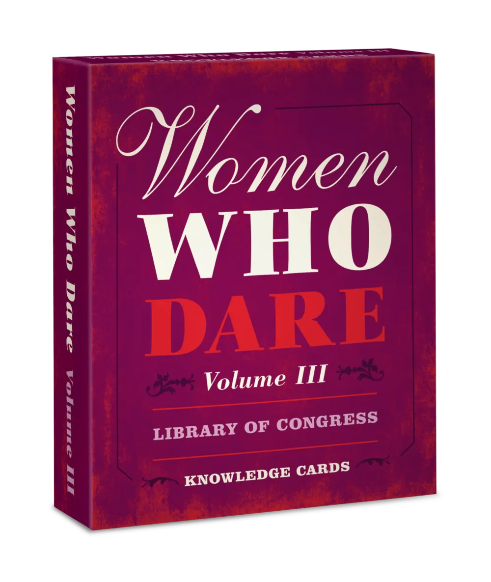 Pomegranate Women Who Dare, Volume III Knowledge Cards- Games & Puzzles
