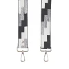 Pom Pom London Black & Stone Geometric Strap- Pom Pom London