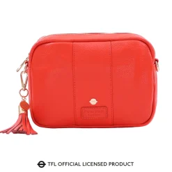 Pom Pom London Central Line Red London City Bag- Pom Pom London