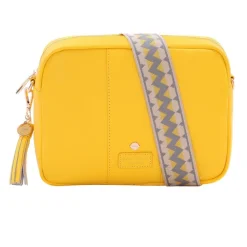 Pom Pom London Circle Line Yellow London City Plus Bag- Pom Pom London