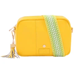 Pom Pom London Circle Line Yellow London City Bag- Pom Pom London