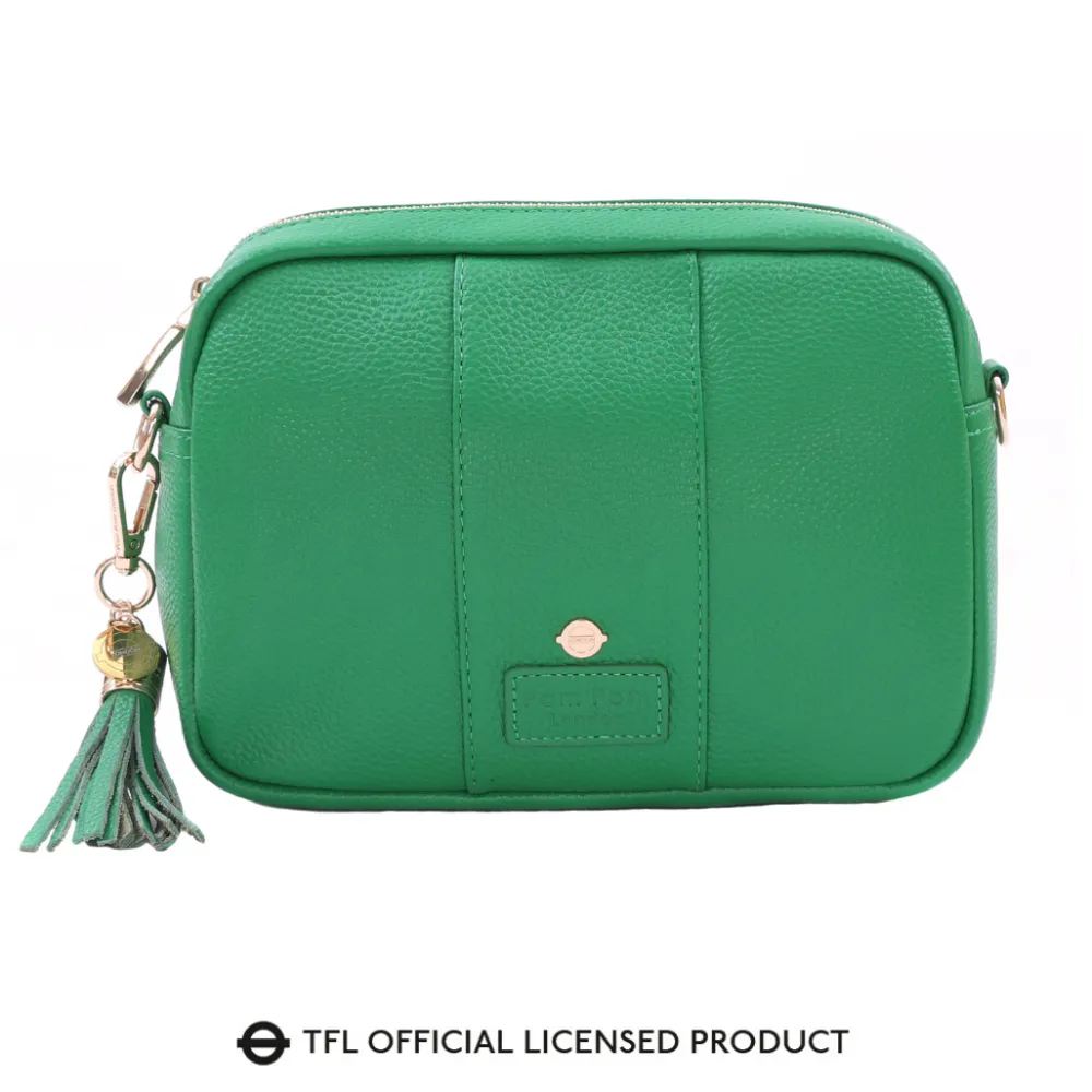 Pom Pom London District Line Green London City Bag- Pom Pom London