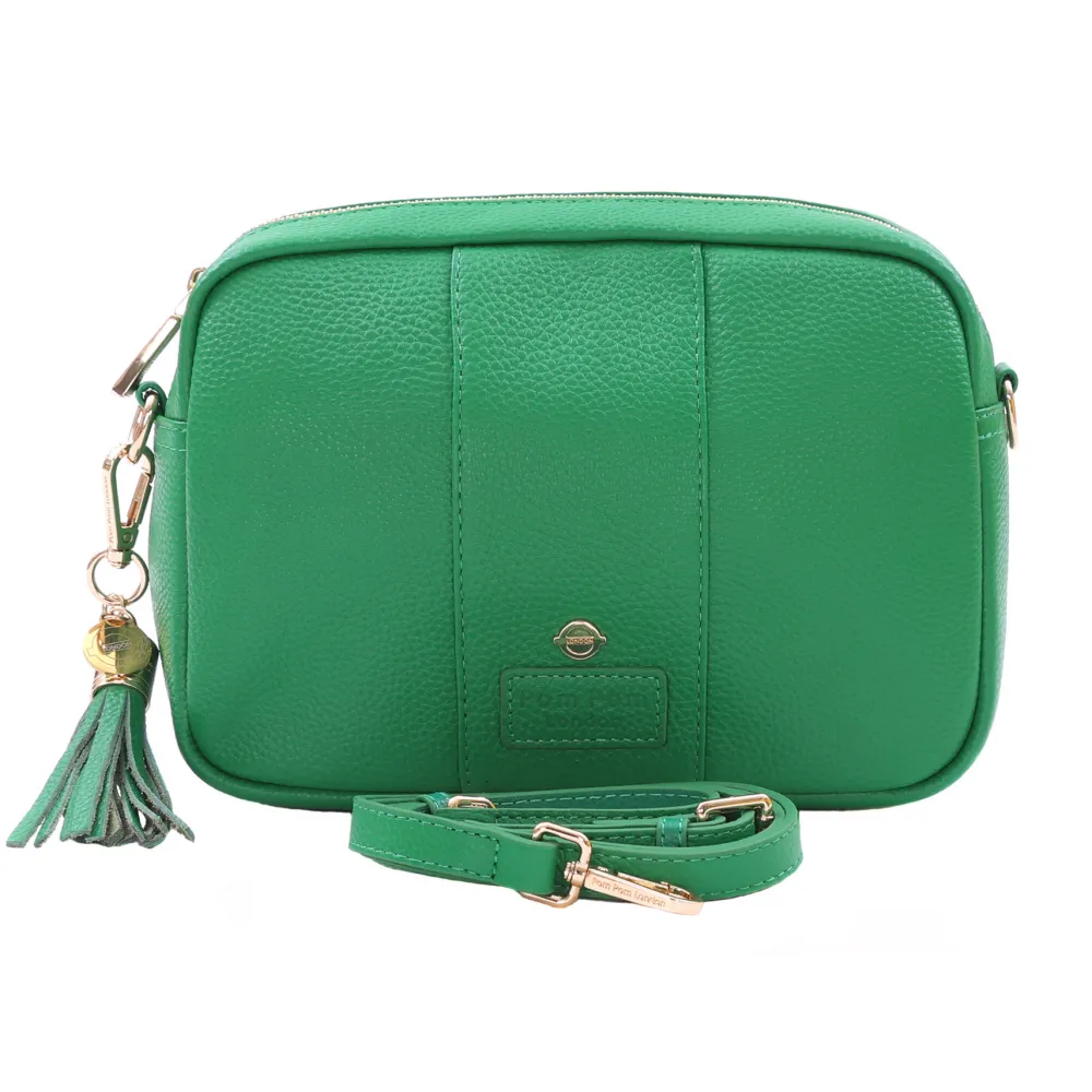 Pom Pom London District Line Green London City Bag- Pom Pom London