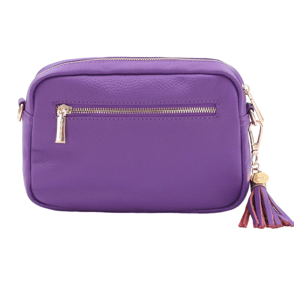 Pom Pom London Elizabeth Line Purple London City Bag- Pom Pom London