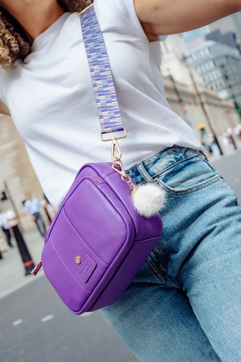 Pom Pom London Elizabeth Line Strap- Pom Pom London