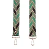 Pom Pom London Green Arrow Strap- Pom Pom London