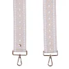 Pom Pom London Grey Trellis Strap- Pom Pom London