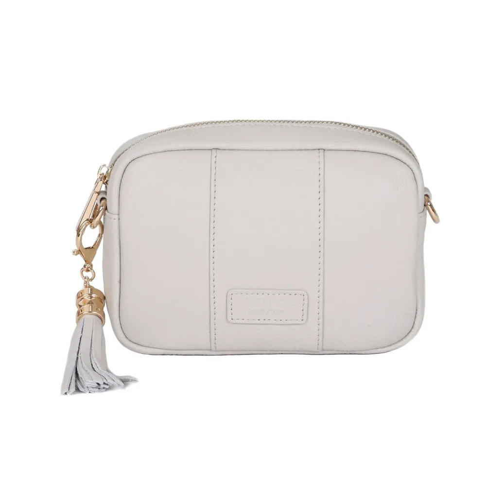 Pom Pom London Oatmeal City MINI Bag- Pom Pom London
