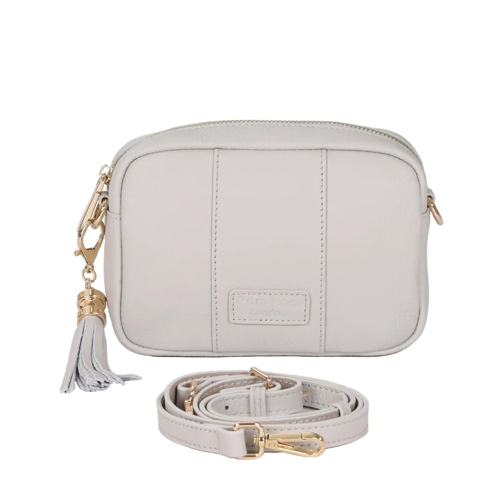 Pom Pom London Oatmeal City MINI Bag- Pom Pom London
