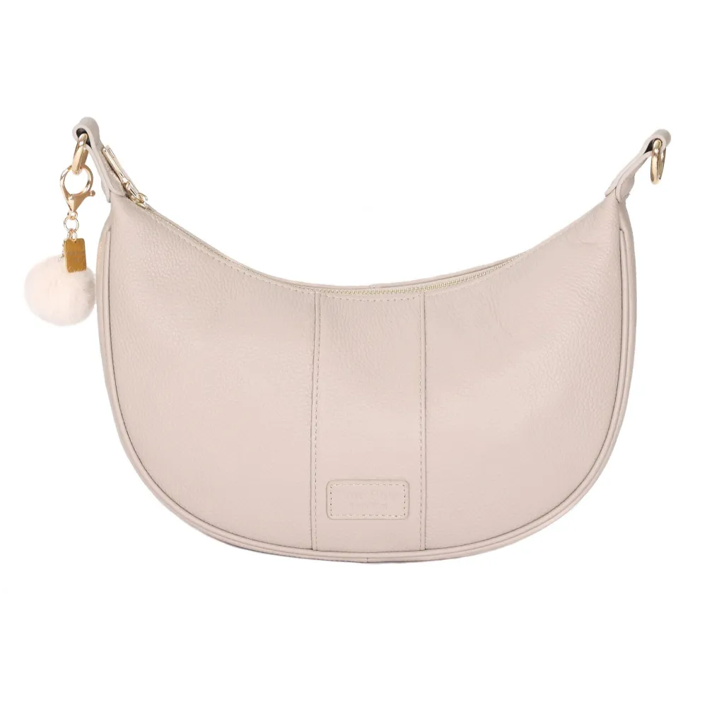 Pom Pom London Stone Sutton Sling Bag- Pom Pom London