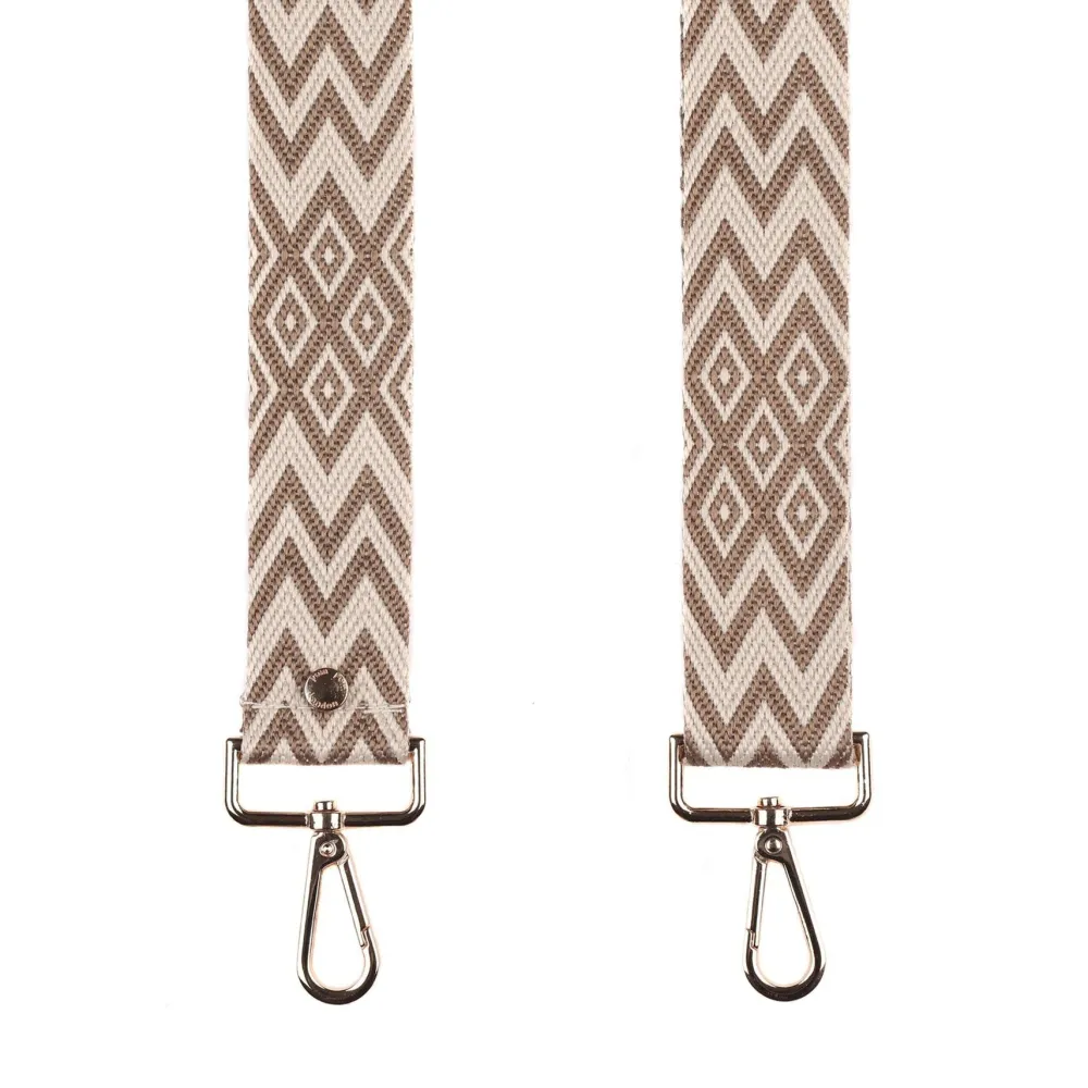 Pom Pom London Stone Zig Zag Strap- Pom Pom London
