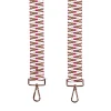 Pom Pom London Strap Burgundy Twill- Pom Pom London