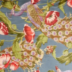 Poppies & Peacocks Robe- Robes, Nightgowns & Dresses