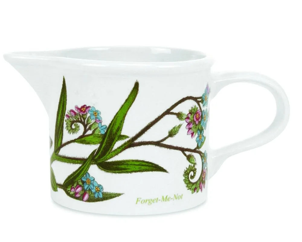 Portmeirion Botanic Garden Cream Jug (Forget-Me-Not)- Creamers & Sugar Bowls