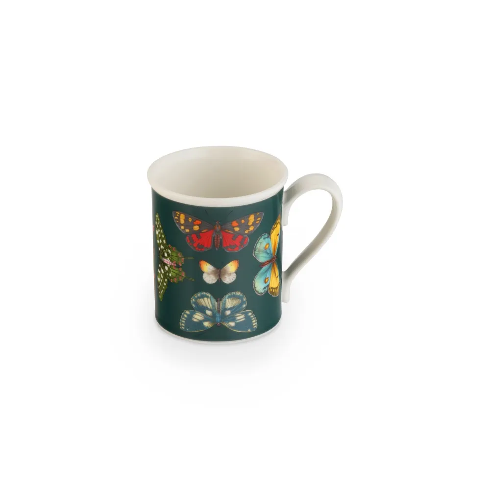 Portmeirion Botanic Garden Harmony Accents 14 fl.oz. Mug (Green)- Assorted Mugs