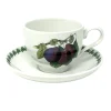 Portmeirion Pomona Breakfast Cup & Saucer (Reine Claude Plum)- Teacups & Saucers
