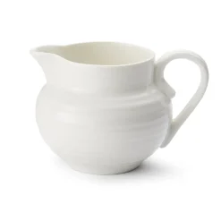 Portmeirion Sophie Conran White Cream Jug- Creamers & Sugar Bowls