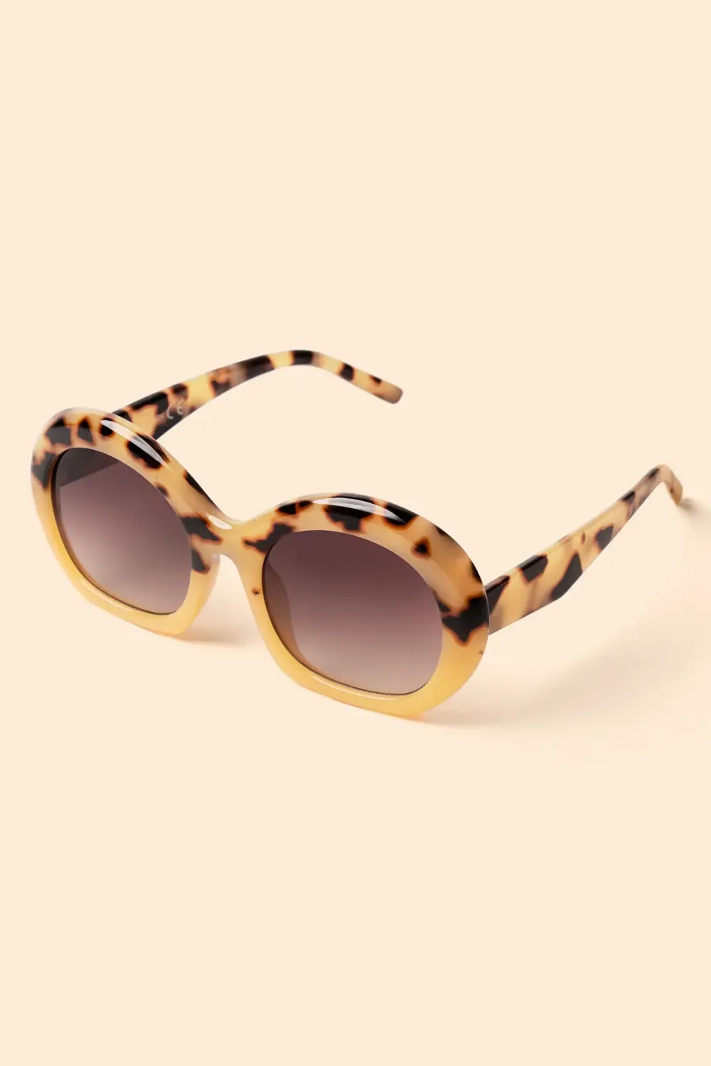 Powder UK Daria Light Tortoiseshell Sunglasses- Sunglasses & Cases