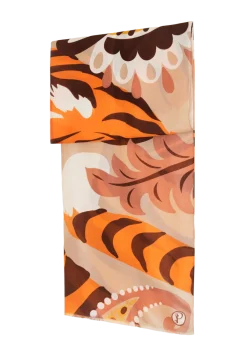 Powder UK Printed Thrill of the Tiger Scarf- Scarves & Wraps