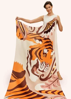 Powder UK Printed Thrill of the Tiger Scarf- Scarves & Wraps