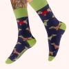 Powder UK Sausage Dogs Men's Socks- Socks