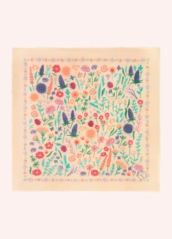 Powder UK Wild Flowers Coconut Cotton Bandana- Handkerchiefs|Scarves & Wraps