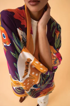 Powder UK Winter Wonderland Printed Scarf- Scarves & Wraps