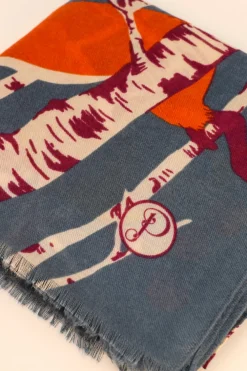 Powder UK Woodland Kingdom Printed Scarf- Scarves & Wraps