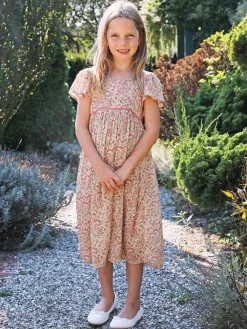 Prague Paisley Kids Dress (Size 2)- Childrenswear
