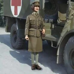 Princess Elizabeth in ATS Uniform, 1944–45 Figurine- W. Britain Miniatures