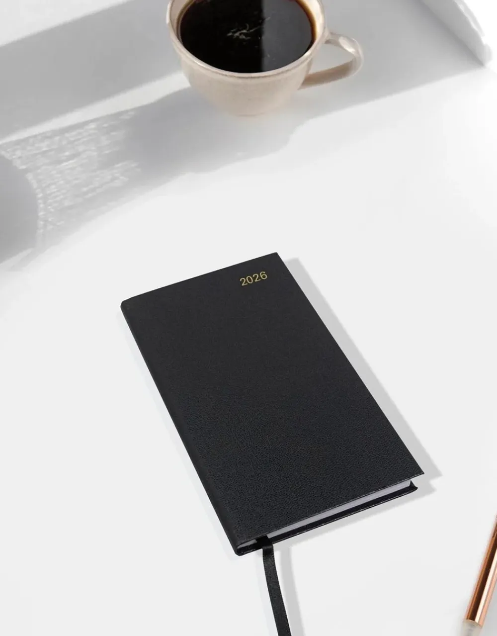 Principal Compact Week to View Planner 2026, Black- Journals & Other Stationery