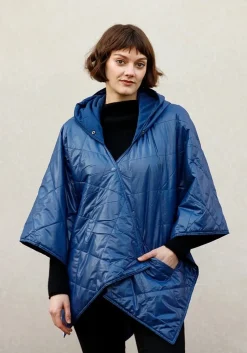 Puffer Rain Jacket (Navy)- Rainwear & Umbrellas