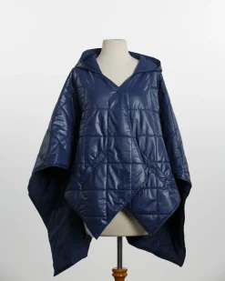 Puffer Rain Jacket (Navy)- Rainwear & Umbrellas