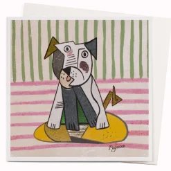 Pugasso Greeting Card- Greeting Cards