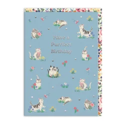 Purrfect Kittens Birthday Card- Greeting Cards