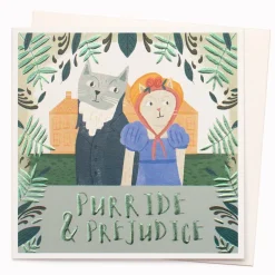 Purride & Prejudice Greeting Card- Greeting Cards