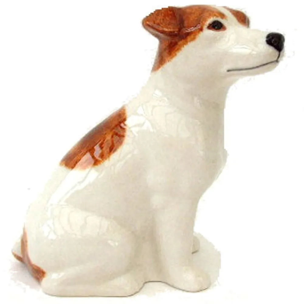 Quail Ceramics Jack Russell Figurine- Quail Ceramics
