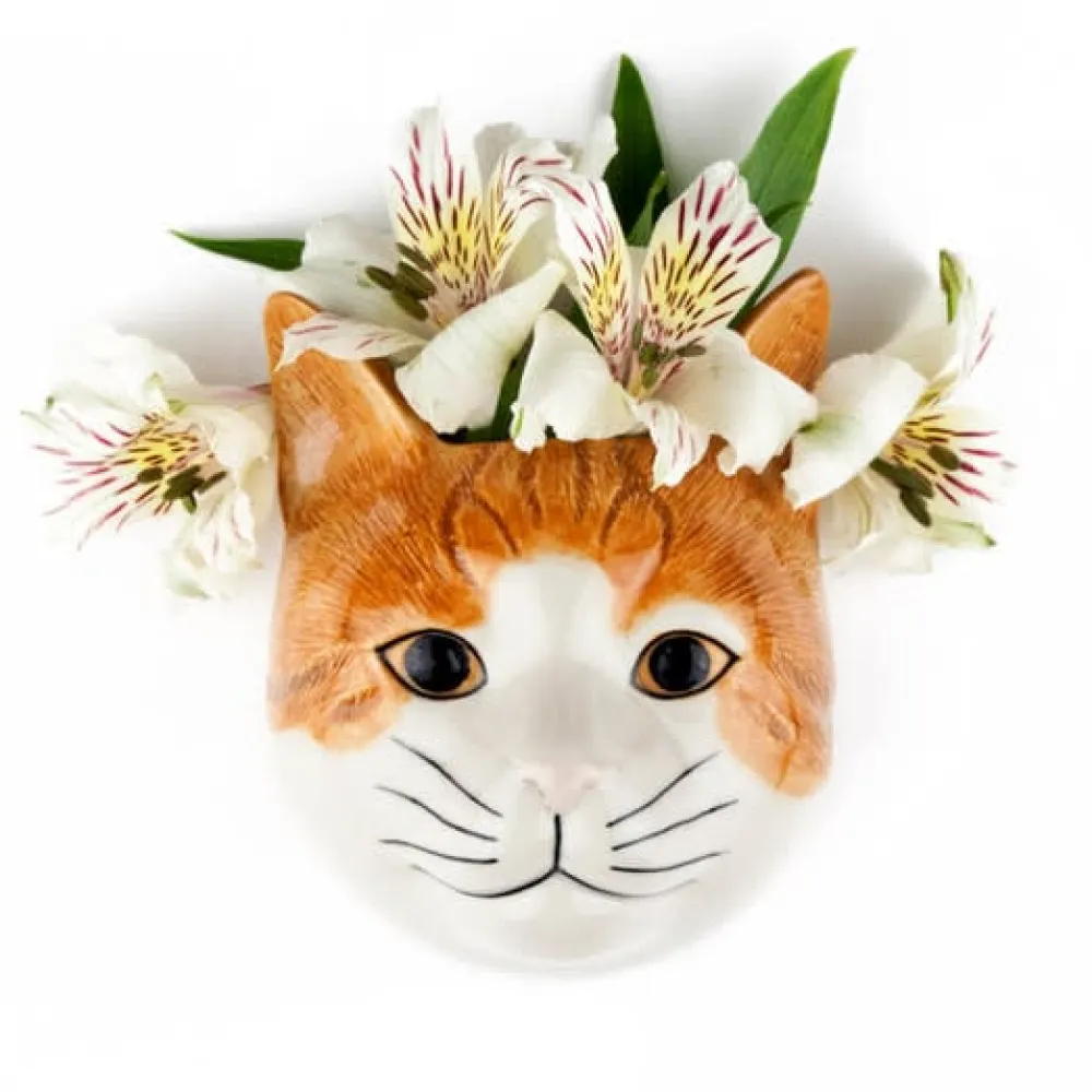 Quail Ceramics Squash Wall Vase- Vases|Wall Decor
