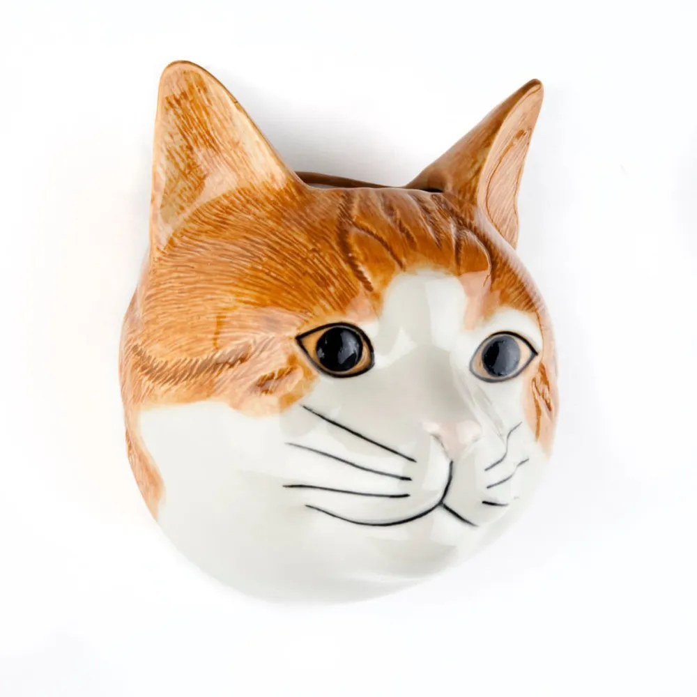 Quail Ceramics Squash Wall Vase- Vases|Wall Decor