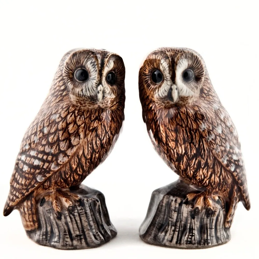 Quail Ceramics Tawny Owl Salt & Pepper- Quail Ceramics