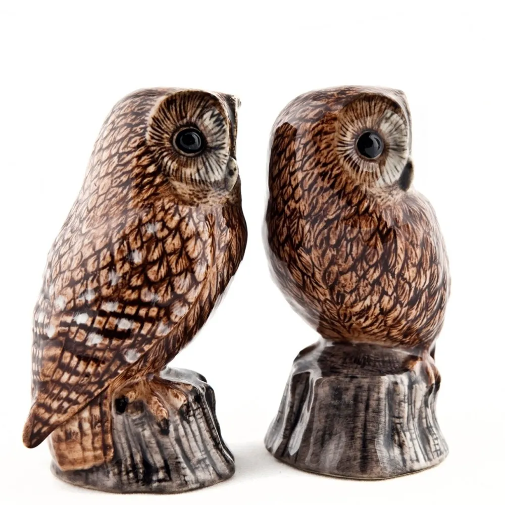 Quail Ceramics Tawny Owl Salt & Pepper- Quail Ceramics